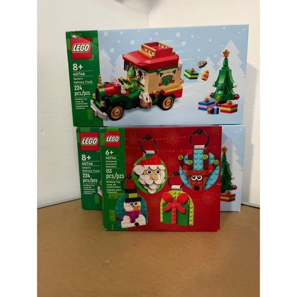 Lego Other - LEGO Santa's Delivery Truck 40746 Brand New Factory Sealed + Ornament Set